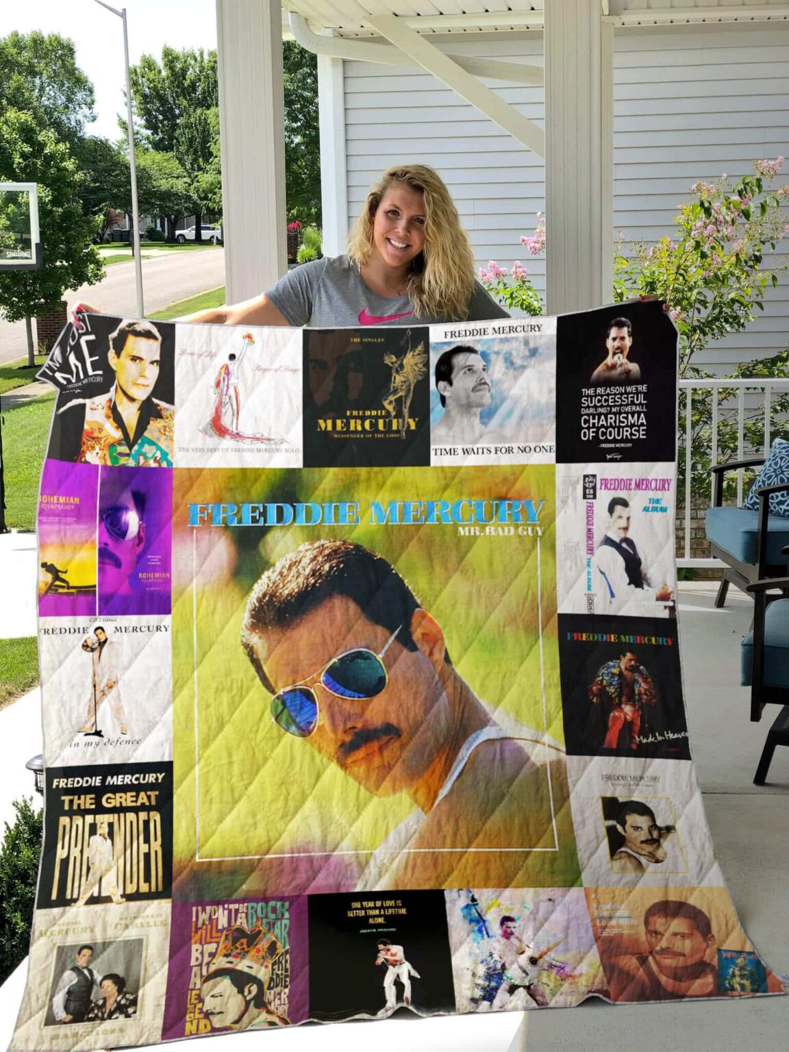 Freddie Mercury Blanket 1 Freddie Mercury Blanket