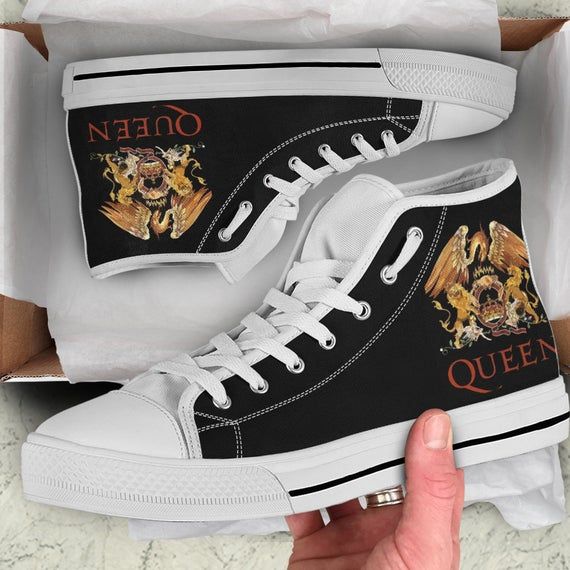 Freddie Mercury High Top Shoes 1 Freddie Mercury High Top Shoes