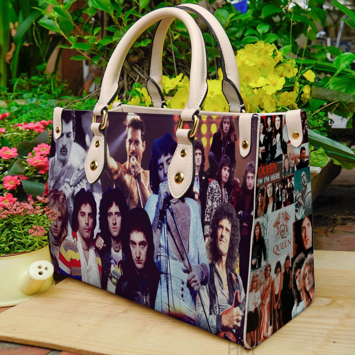 Freddie Mercury Leather Handbag 1 Freddie Mercury Leather Handbag
