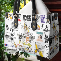 Freddie Mercury Leather Handbag