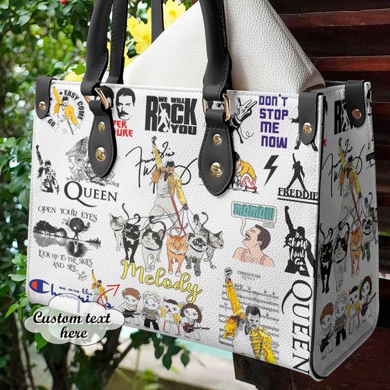 Freddie Mercury Leather Handbag 1 Freddie Mercury Leather Handbag