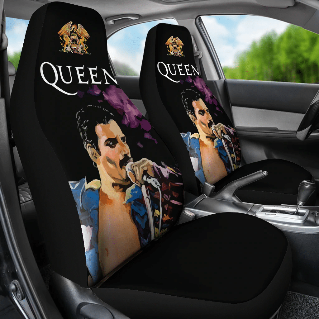 Freddie Mercury Queen Seat Covers 1 Freddie Mercury Queen Seat Covers