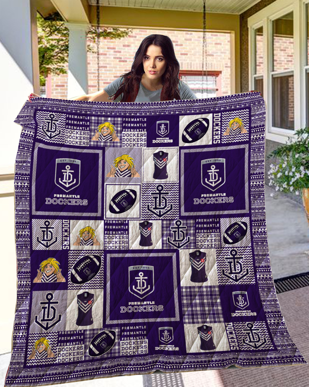 Fremantle Dockers Lover Blanket 1 Fremantle Dockers Lover Blanket