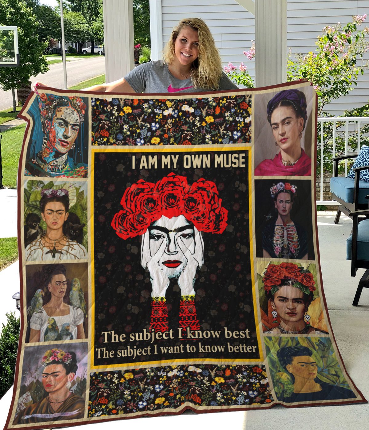Frida Kahlo 03 Blanket 1 Frida Kahlo 03 Blanket