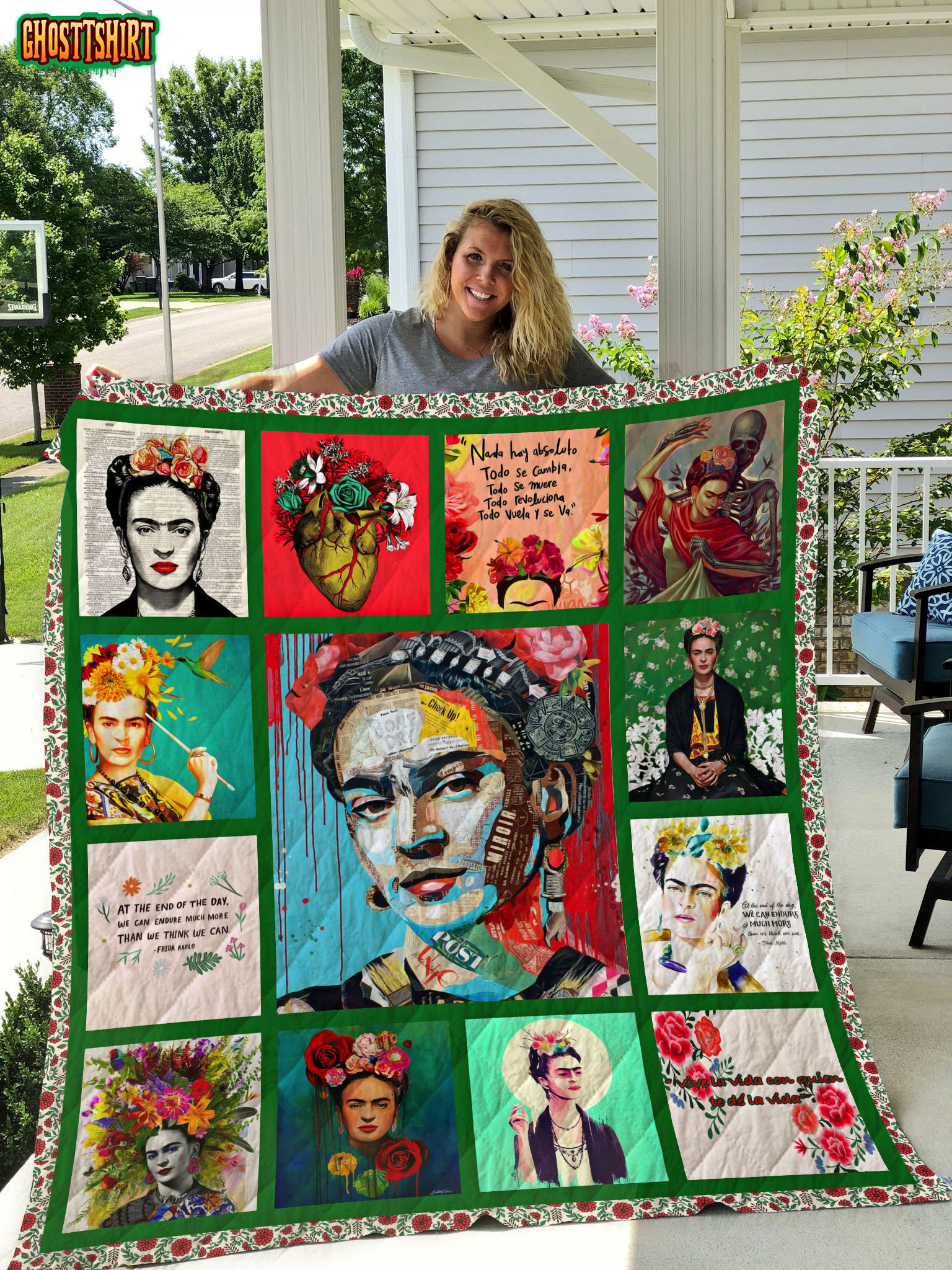 Frida Kahlo 4 Blanket 1 Frida Kahlo 4 Blanket