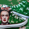 Frida Kahlo A1 High Top Shoes
