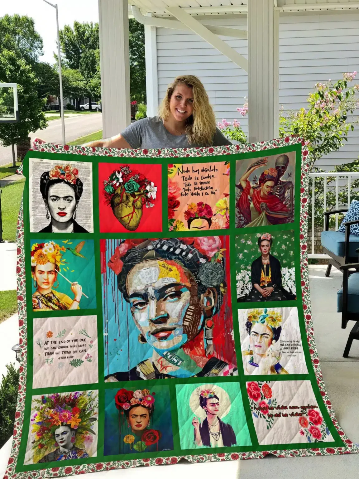 Frida Kahlo Blanket 1 Frida Kahlo Blanket