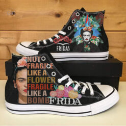 Frida Kahlo High Top Shoes
