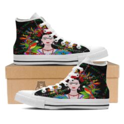 Frida Kahlo High Top Shoes