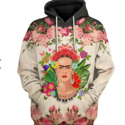 Frida Kahlo Hoodie Zip Hoodie 3D