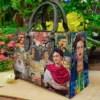 Frida Kahlo Leather Handbag