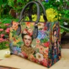 Frida Kahlo Leather Handbag