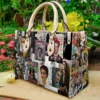 Frida Kahlo Lover Leather Handbag