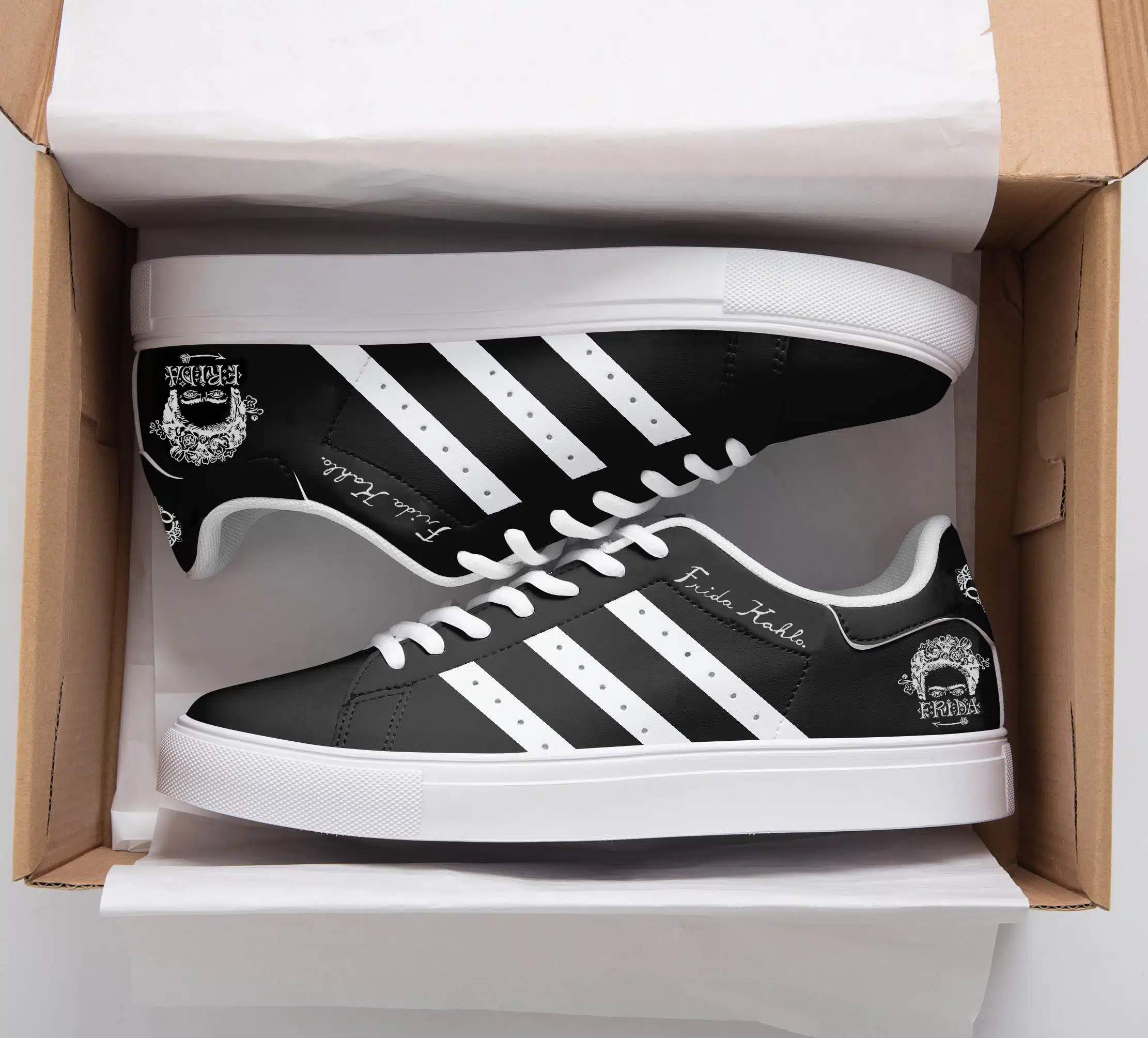 Frida Kahlo Lover Stan Smith Shoes 1 Frida Kahlo Lover Stan Smith Shoes