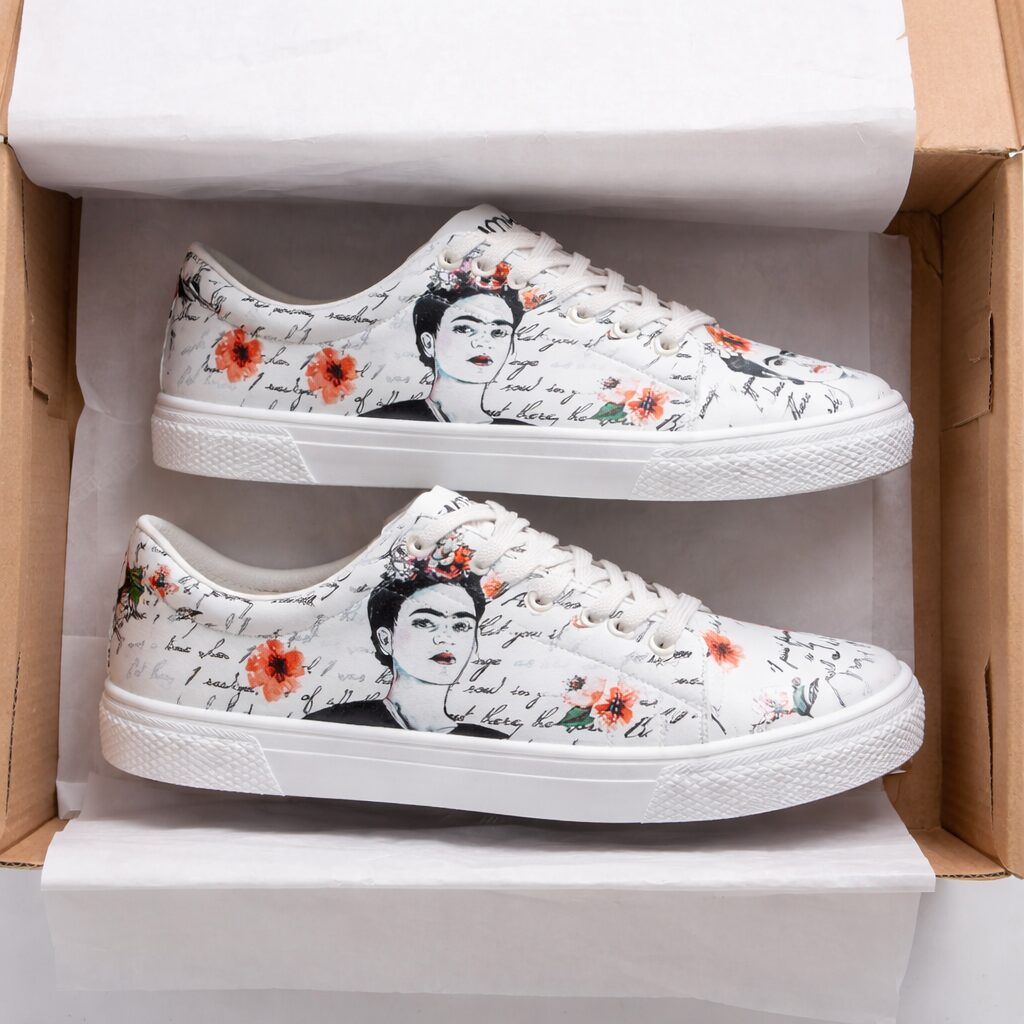 Frida Kahlo Stan Smith Shoes 1 Frida Kahlo Stan Smith Shoes