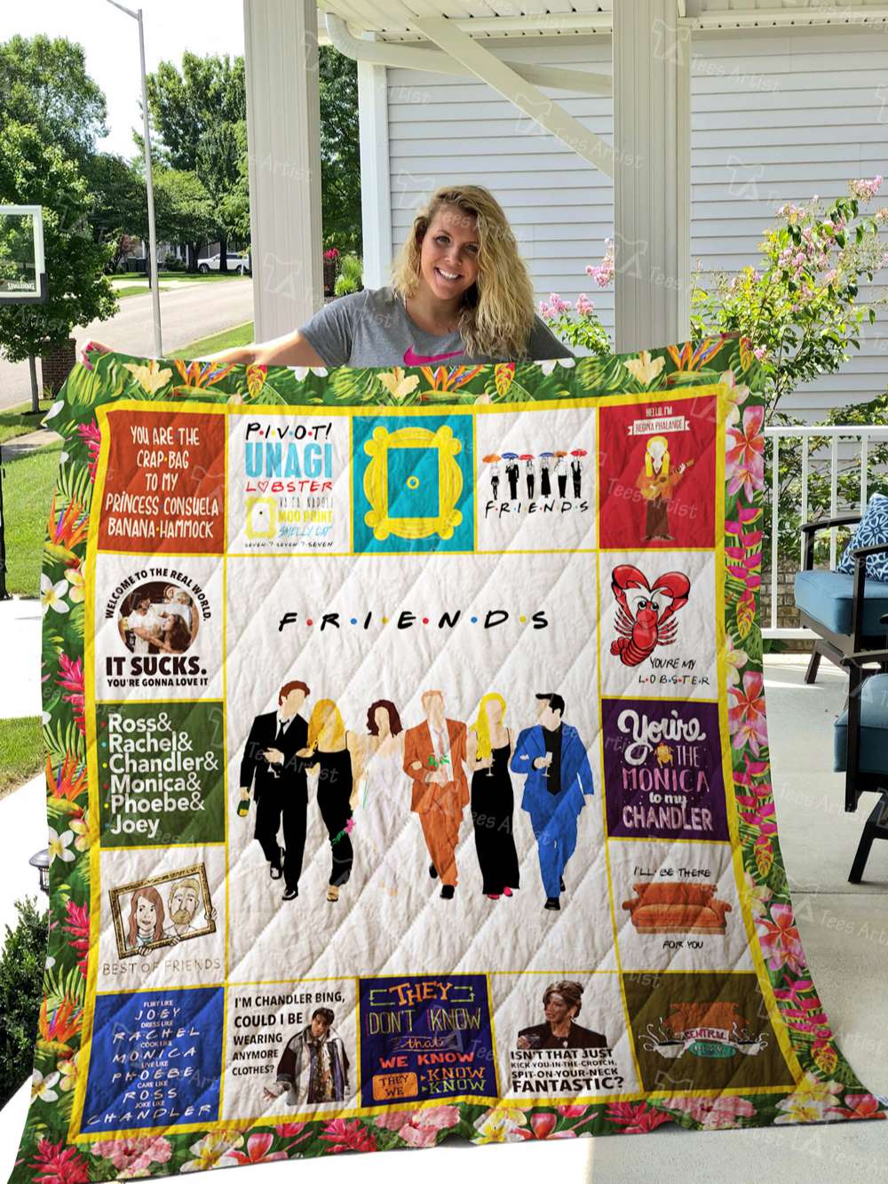 Friends TV Show Blanket 1 Friends TV Show Blanket