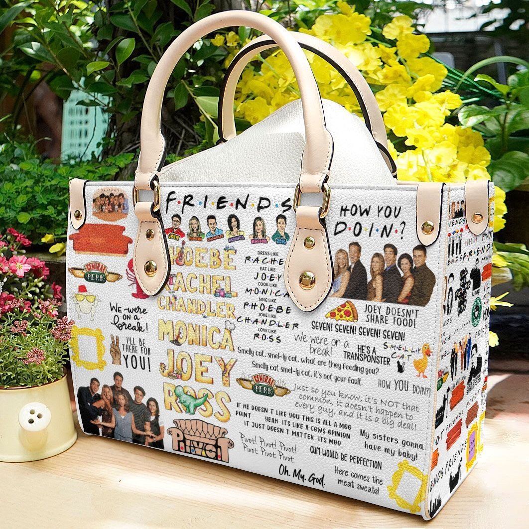 Friends TV Show Leather Handbag 1 Friends TV Show Leather Handbag