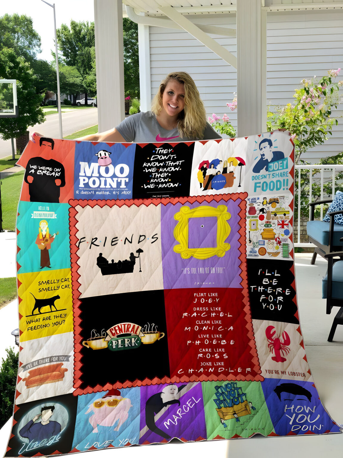 Friends TV Show Lover Blanket 1 Friends TV Show Lover Blanket