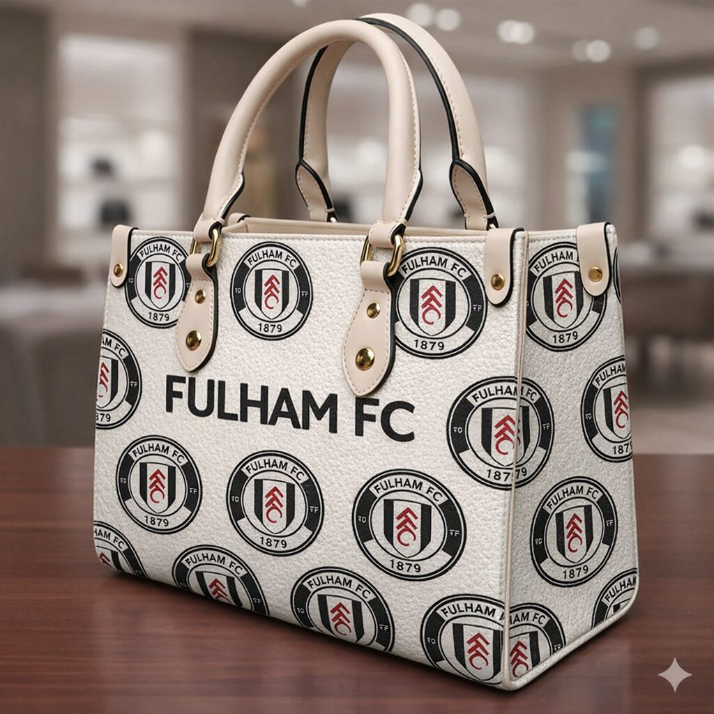 Fulham FC Leather Handbag 1 Fulham FC Leather Handbag