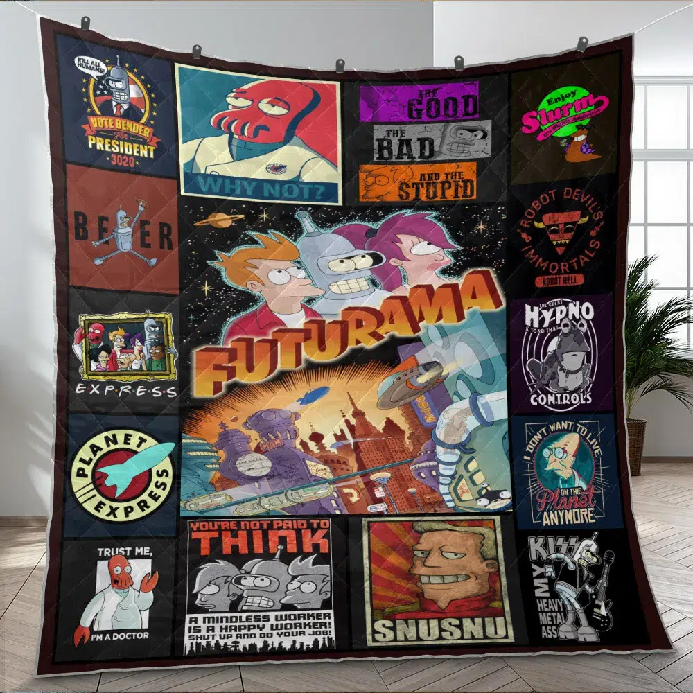 Futurama Blanket 1 Futurama Blanket