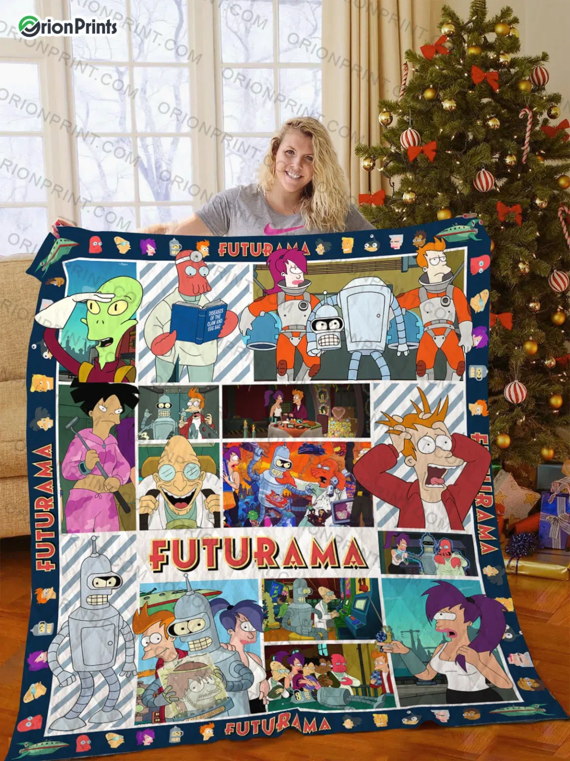 Futurama Blanket 1 Futurama Blanket