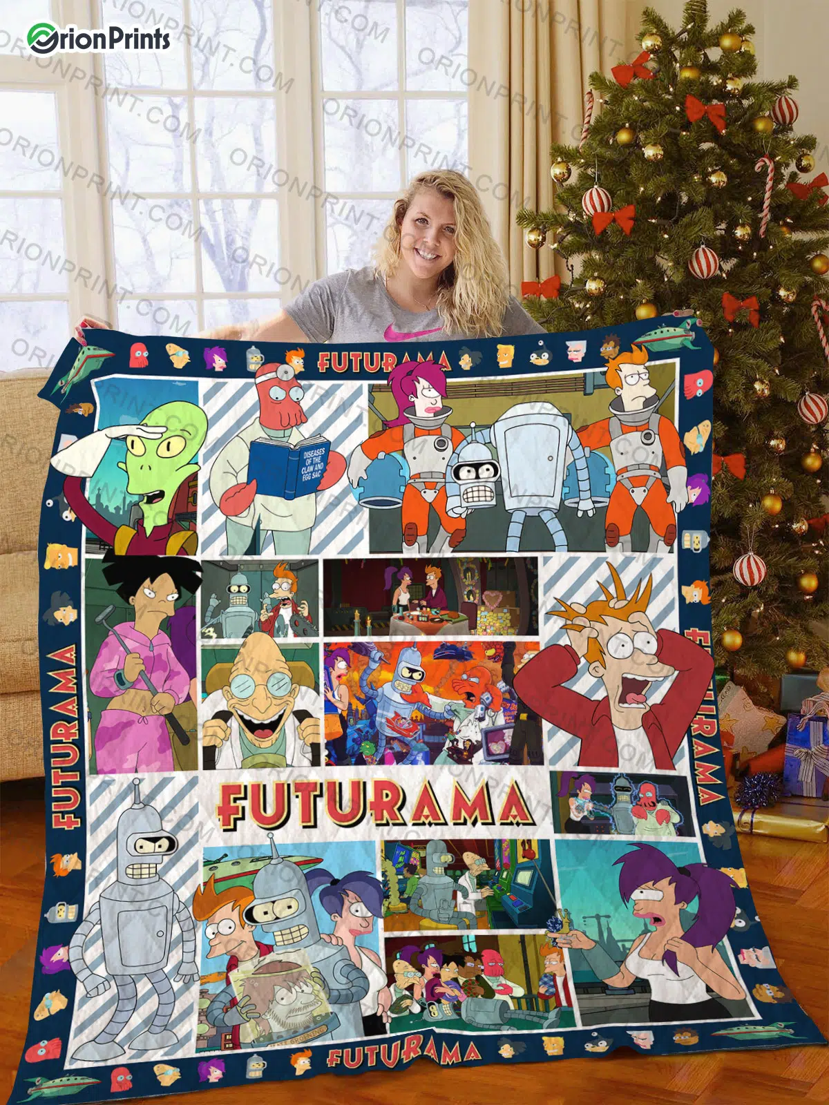 Futurama Blanket 1 Futurama Blanket