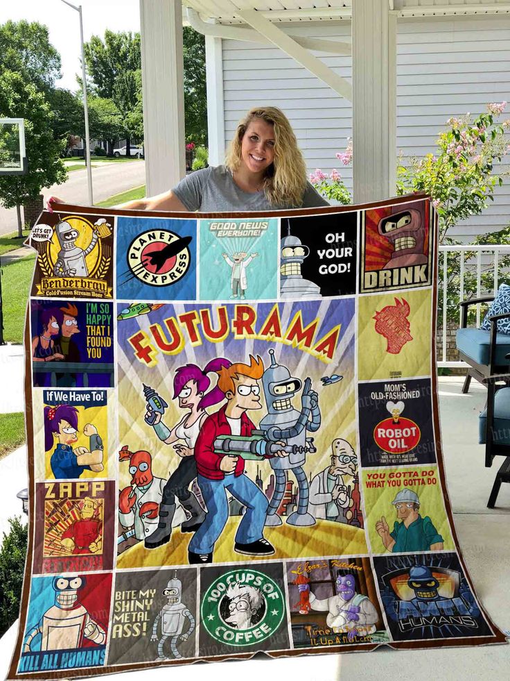 Futurama Blanket 1 Futurama Blanket