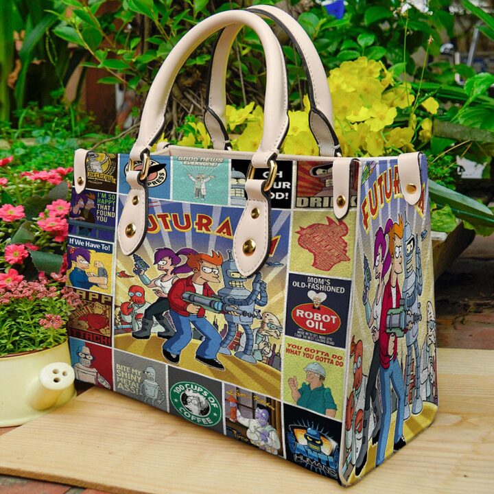 Futurama Leather Handbag 1 Futurama Leather Handbag