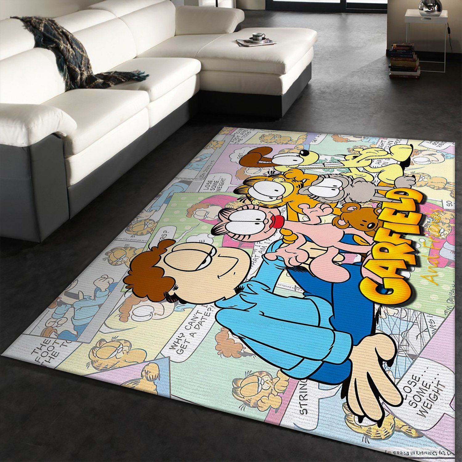 Garfield Area Rug 1 Garfield Area Rug