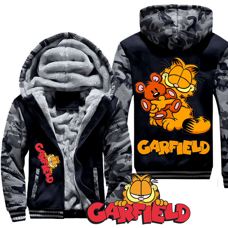 Garfield Fleece Jacket 1 Garfield Fleece Jacket