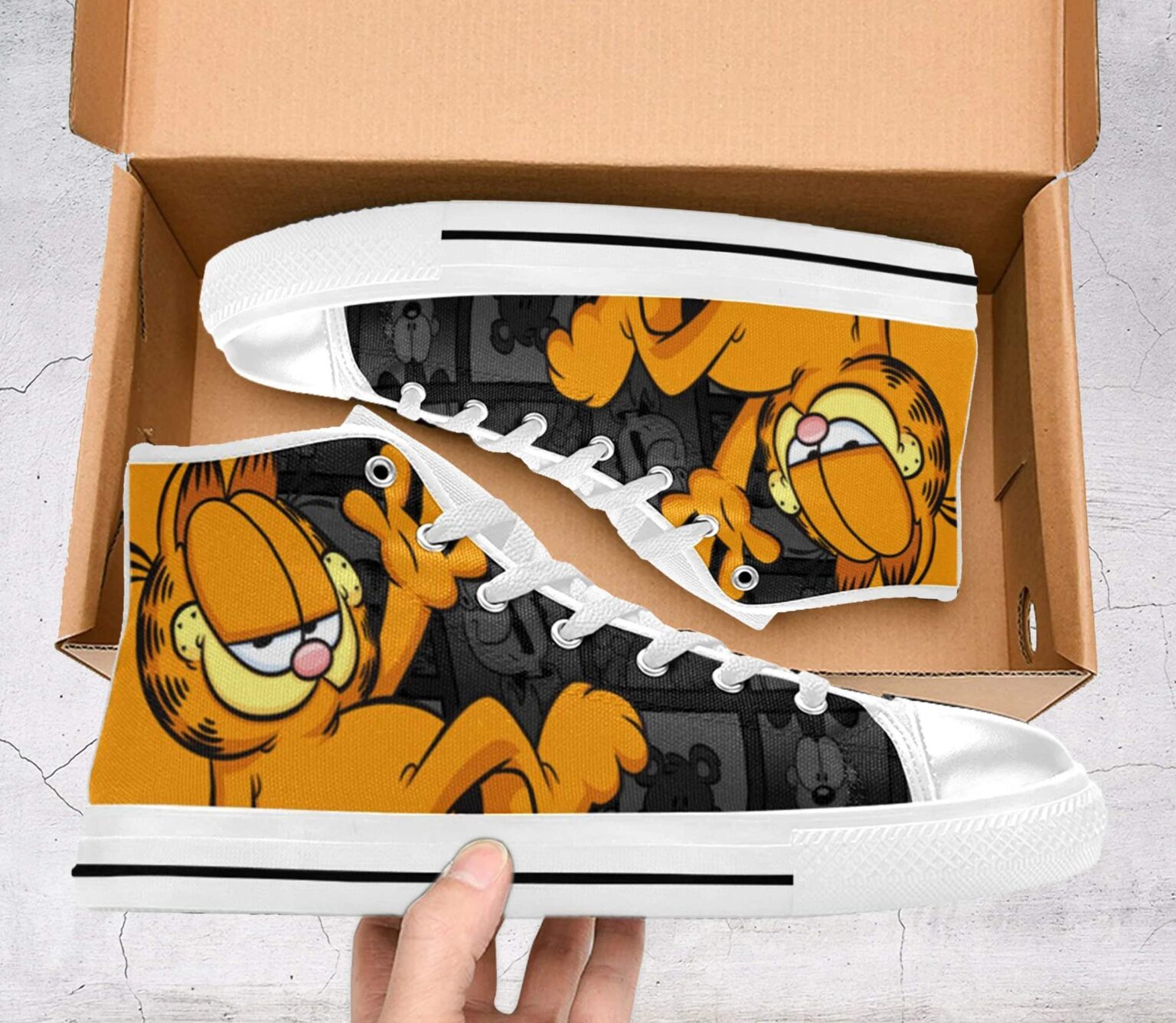Garfield High Top Shoes 1 Garfield High Top Shoes