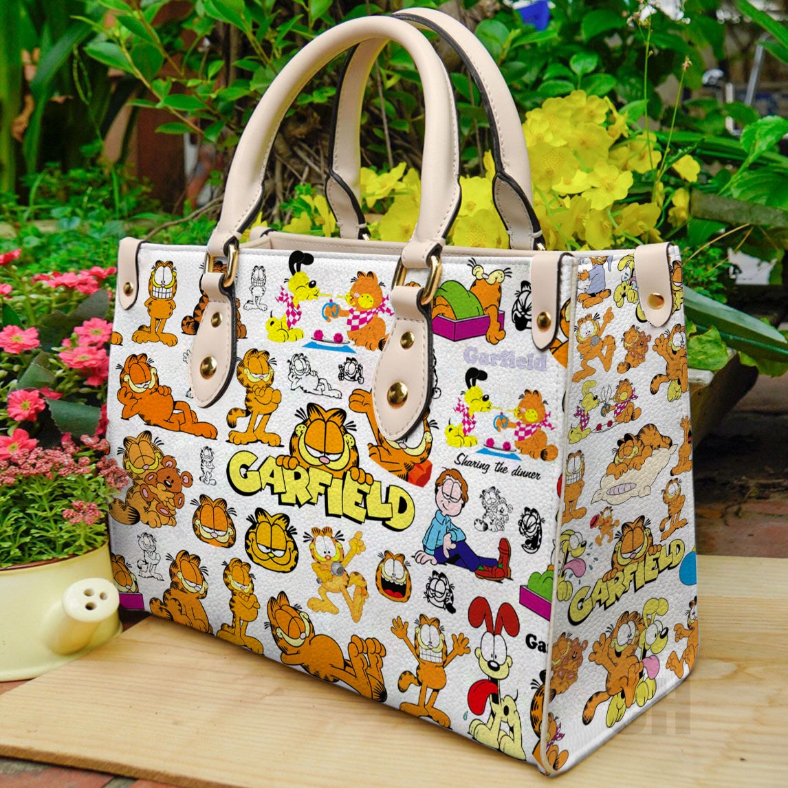 Garfield Leather Handbag 1 Garfield Leather Handbag