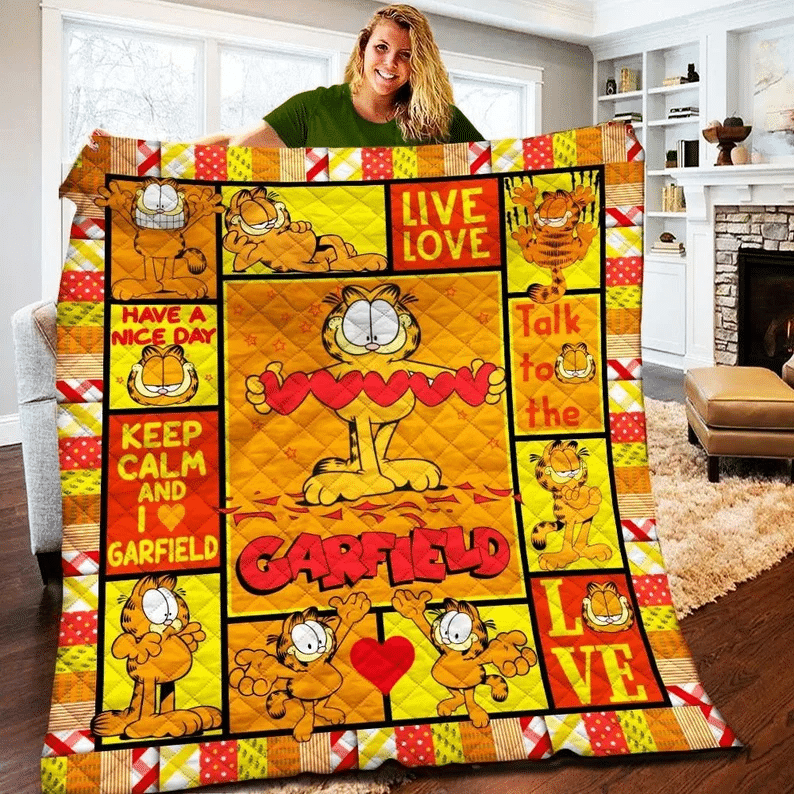 Garfield Love G1 Blanket 1 Garfield Love G1 Blanket