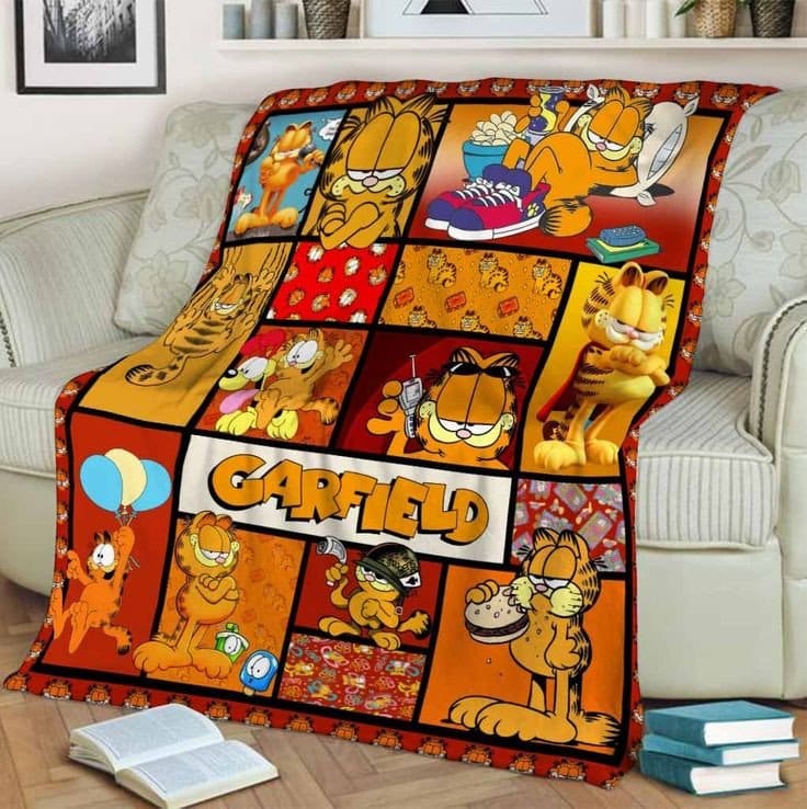 Garfield Lover 1 Blanket 1 Garfield Lover 1 Blanket