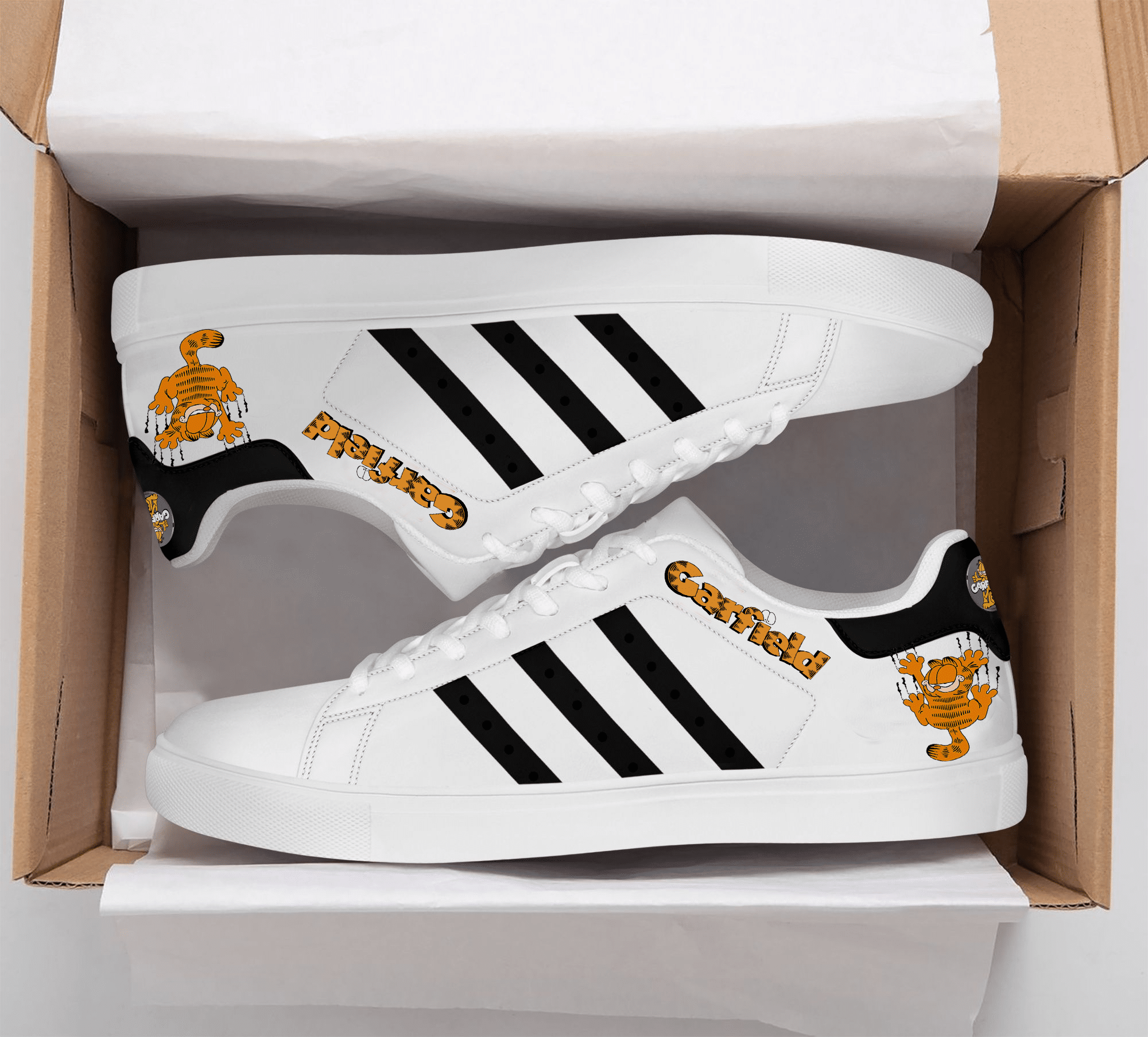 Garfield Lover Stan Smith Shoes 1 Garfield Lover Stan Smith Shoes