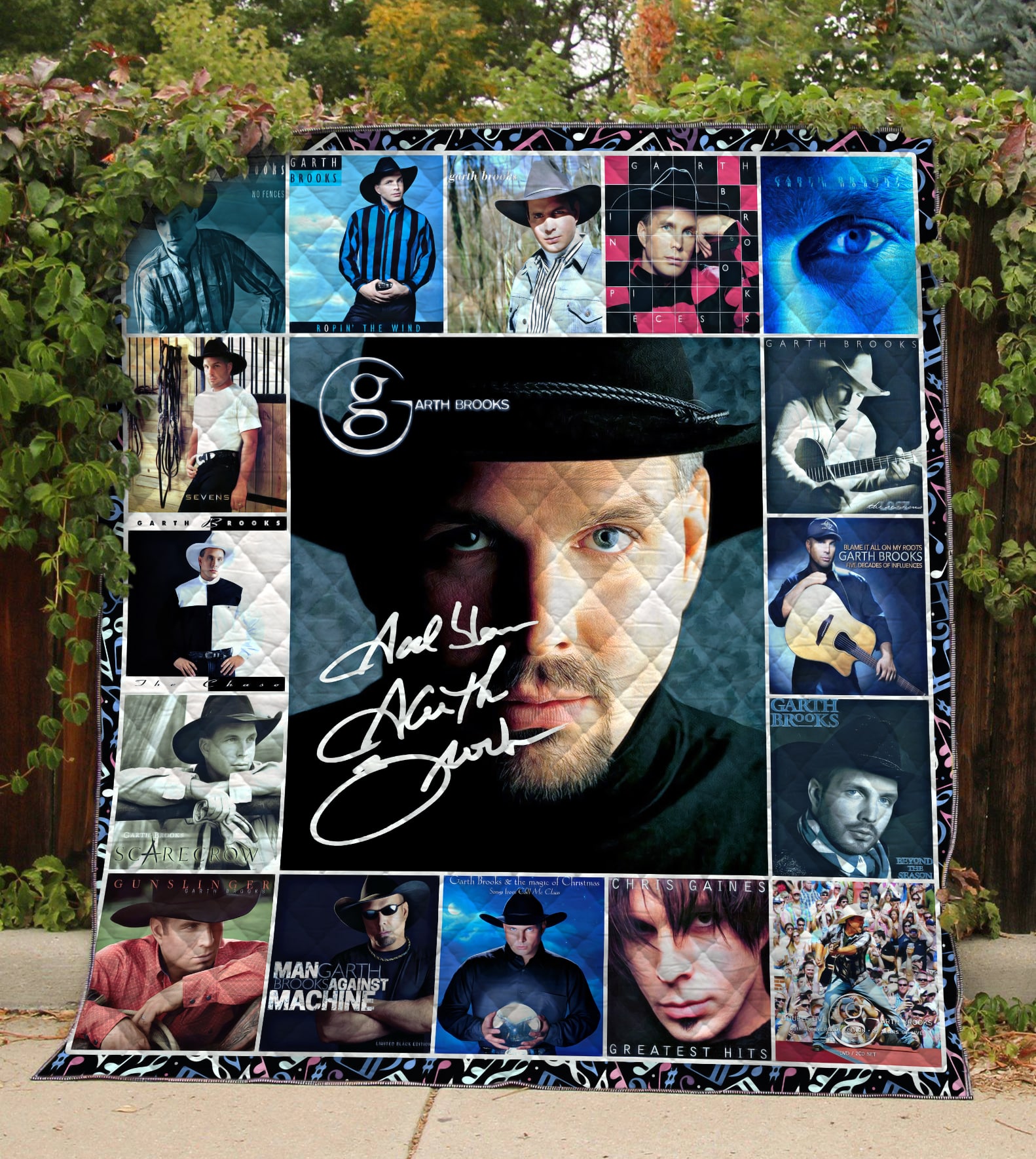Garth Brooks Lover Blanket 1 Garth Brooks Lover Blanket