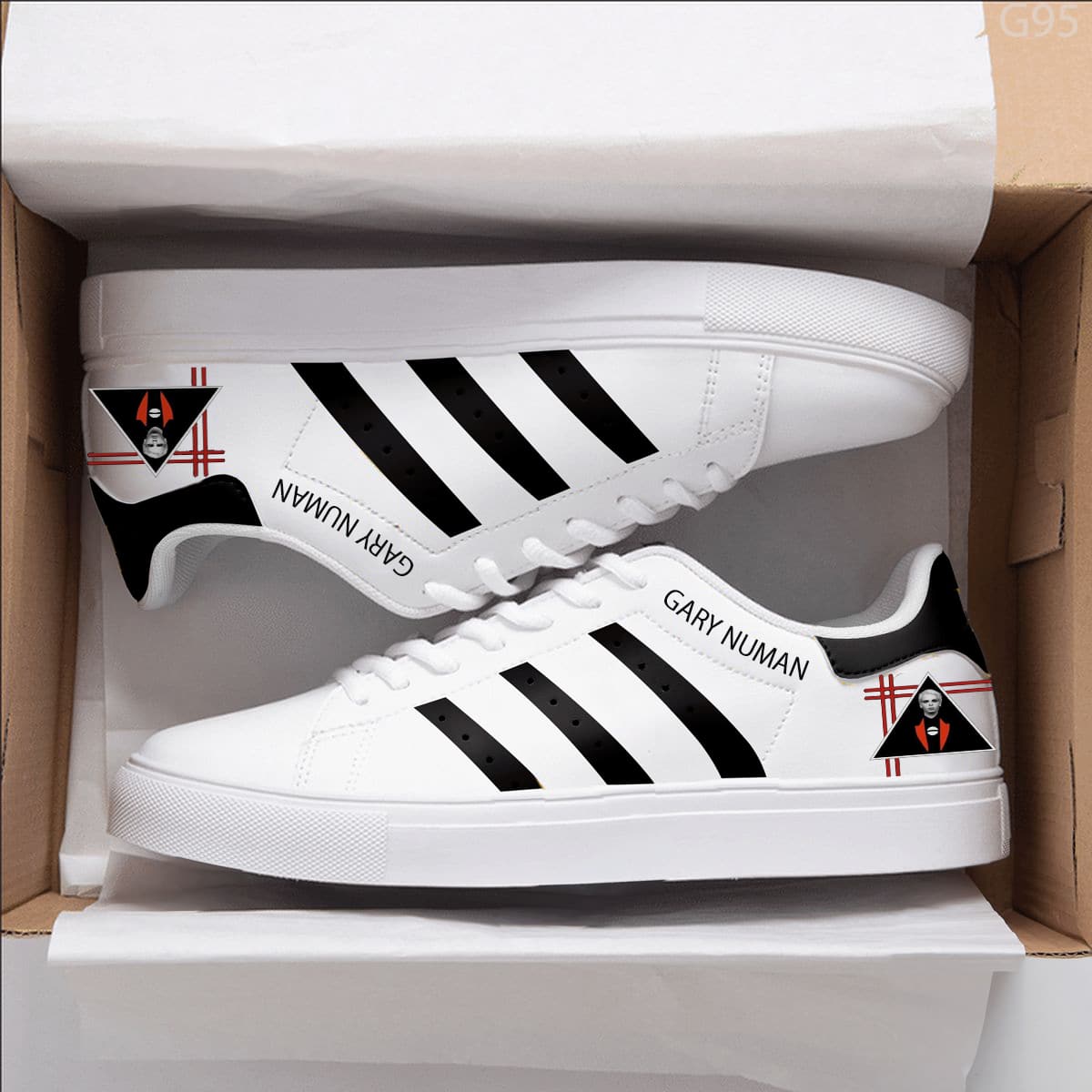 Gary Numan Stan Smith Shoes 1 Gary Numan Stan Smith Shoes