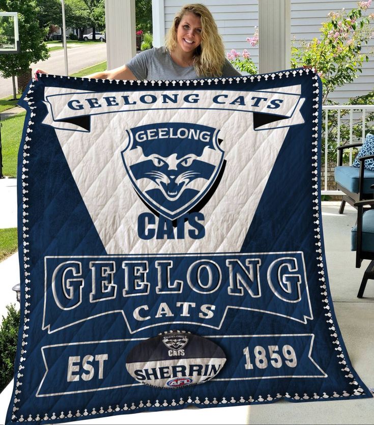 Geelong Cat 1 Blanket 1 Geelong Cat 1 Blanket