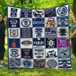 Geelong Cat 2 Blanket