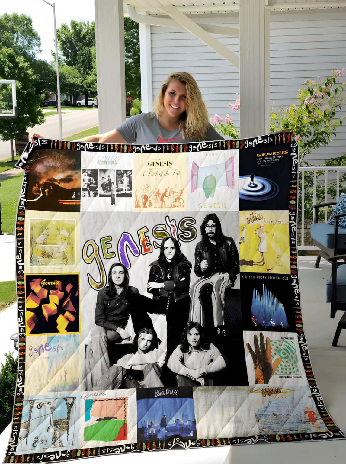 Genesis Band Blanket 1 Genesis Band Blanket