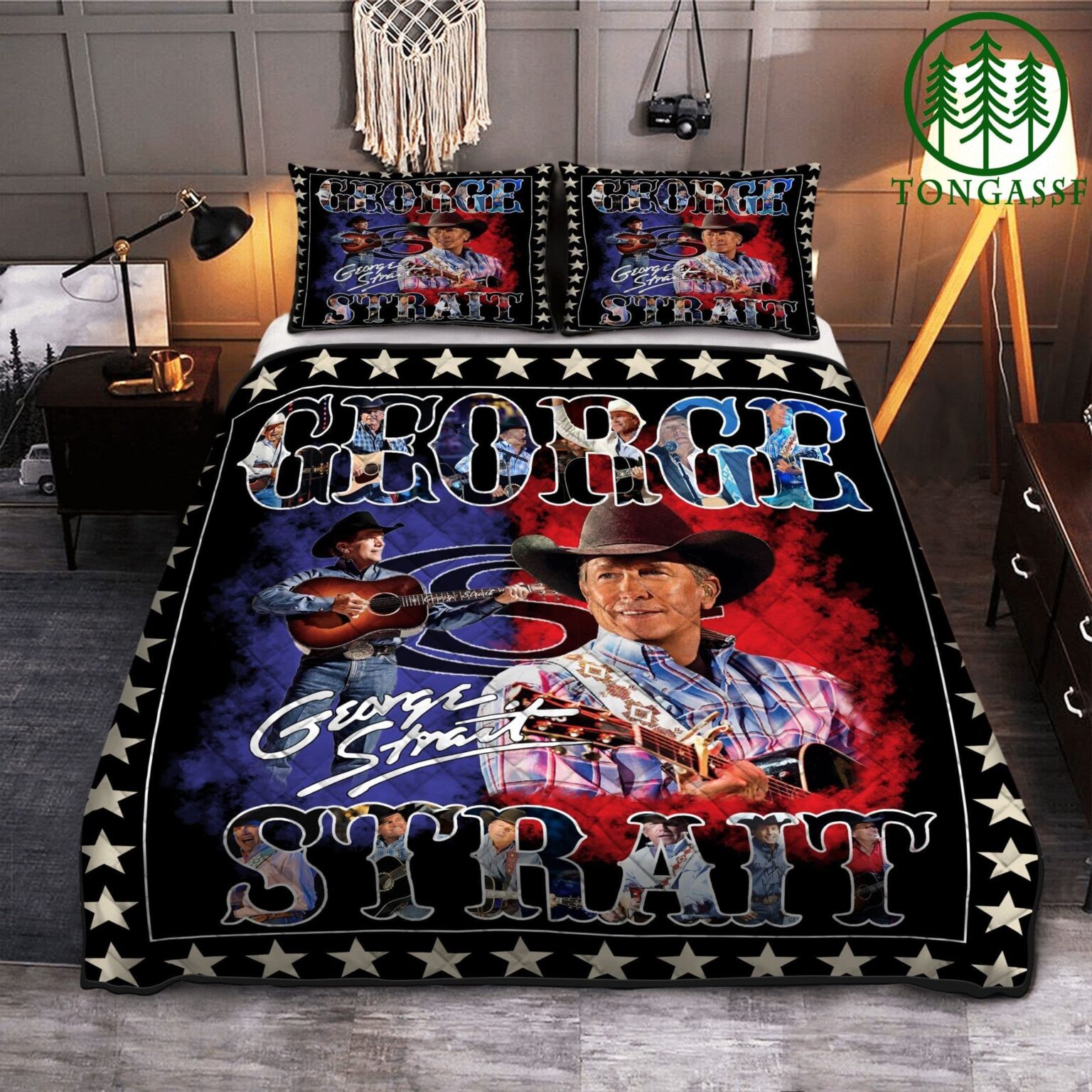 George Strait 1 Bedding Set 1 George Strait 1 Bedding Set