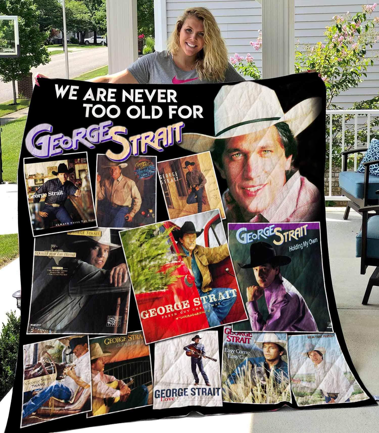 George Strait Blanket 1 George Strait Blanket