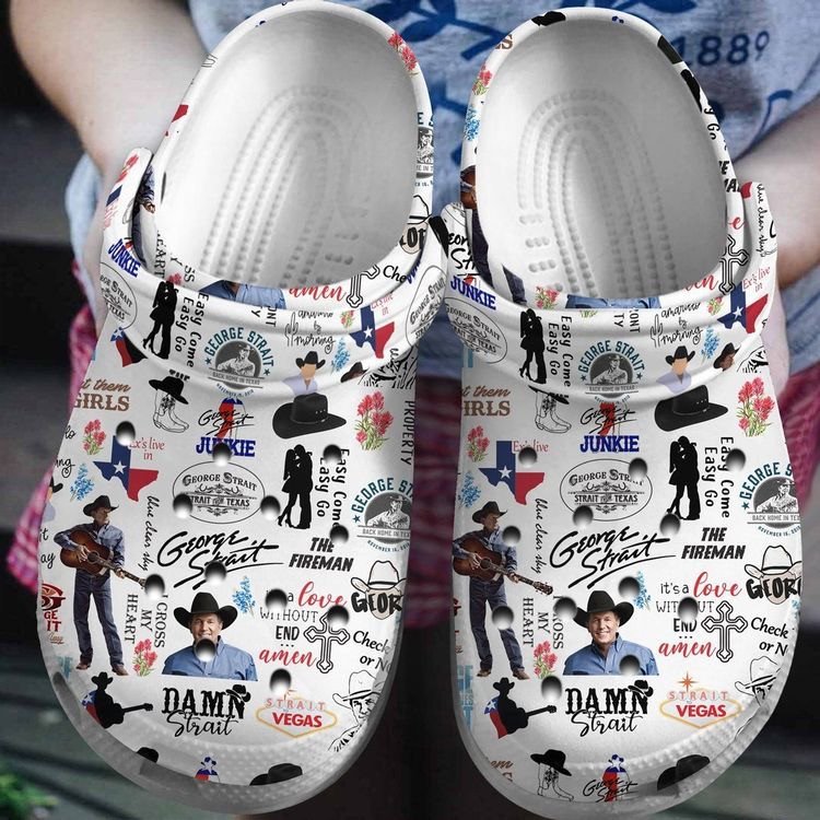 George Strait Lover Soft Clogs 1 George Strait Lover Soft Clogs