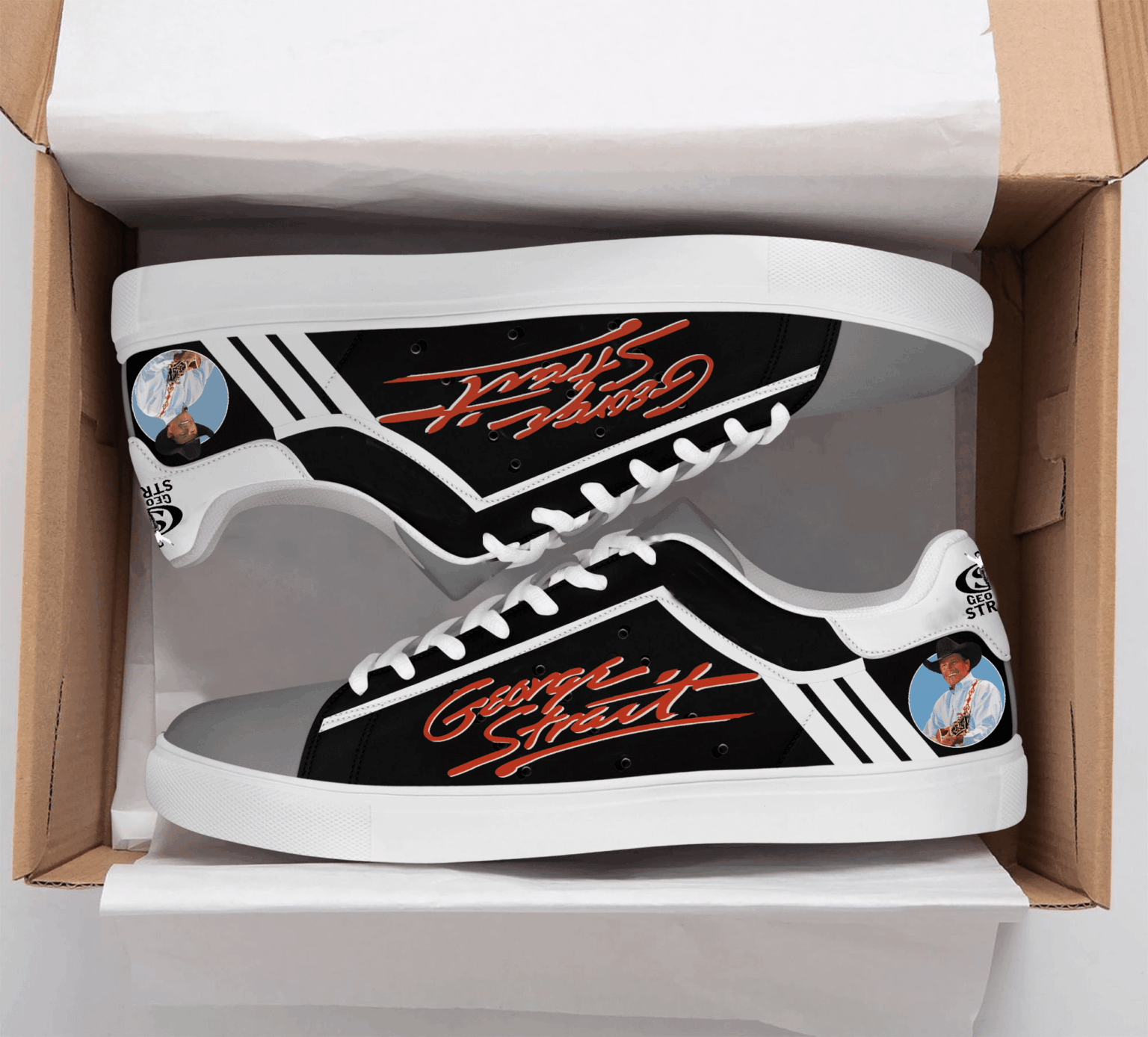 George Strait Stan Smith Shoes 1 George Strait Stan Smith Shoes