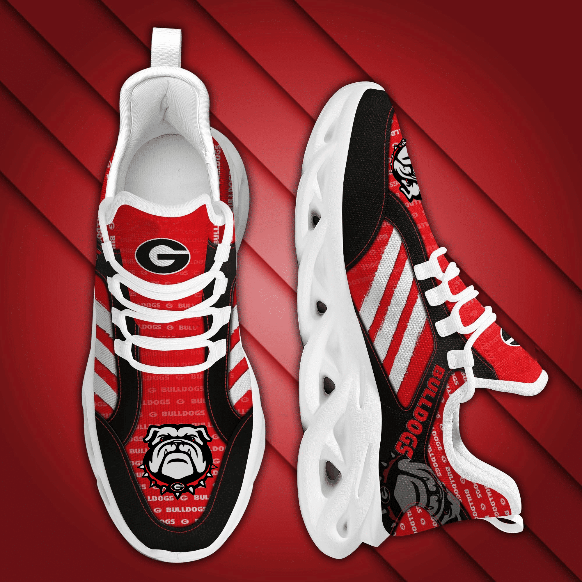 Georgia Bulldog 1G Max Soul Shoes 1 Georgia Bulldog 1G Max Soul Shoes
