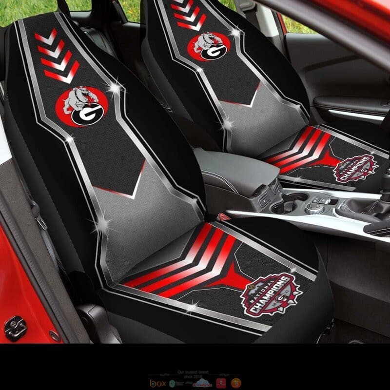 Georgia Bulldogs 2 Seat Covers 1 Georgia Bulldogs 2 Seat Covers