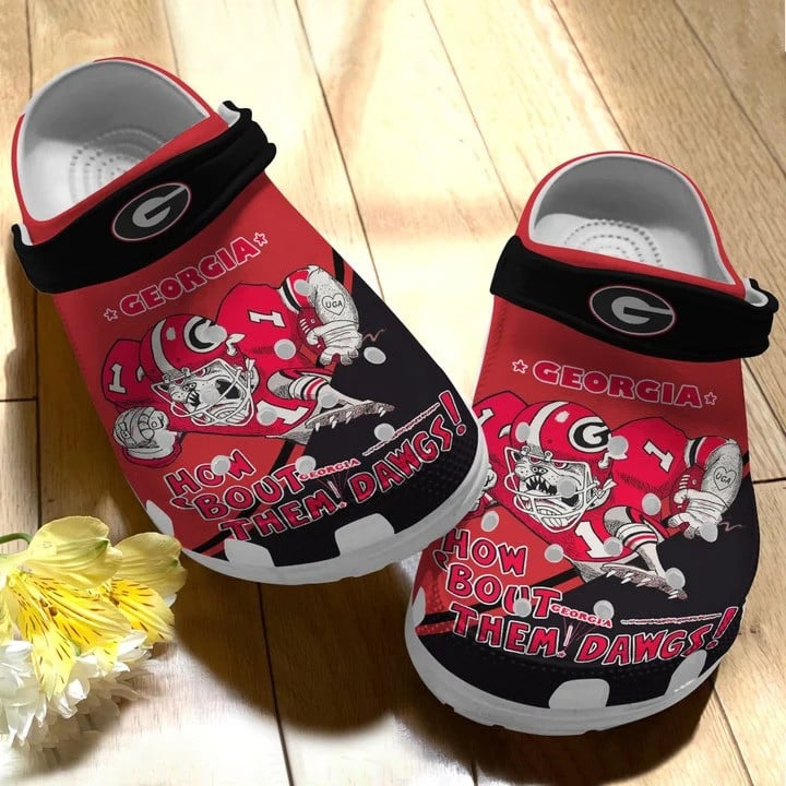 Georgia Bulldogs 7G Soft Clogs 1 Georgia Bulldogs 7G Soft Clogs