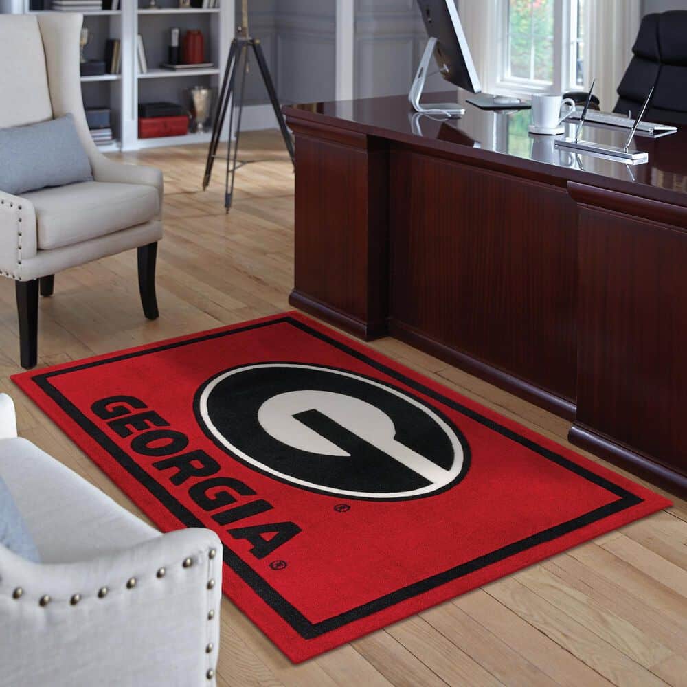 Georgia Bulldogs I0 Area Rug 1 Georgia Bulldogs I0 Area Rug