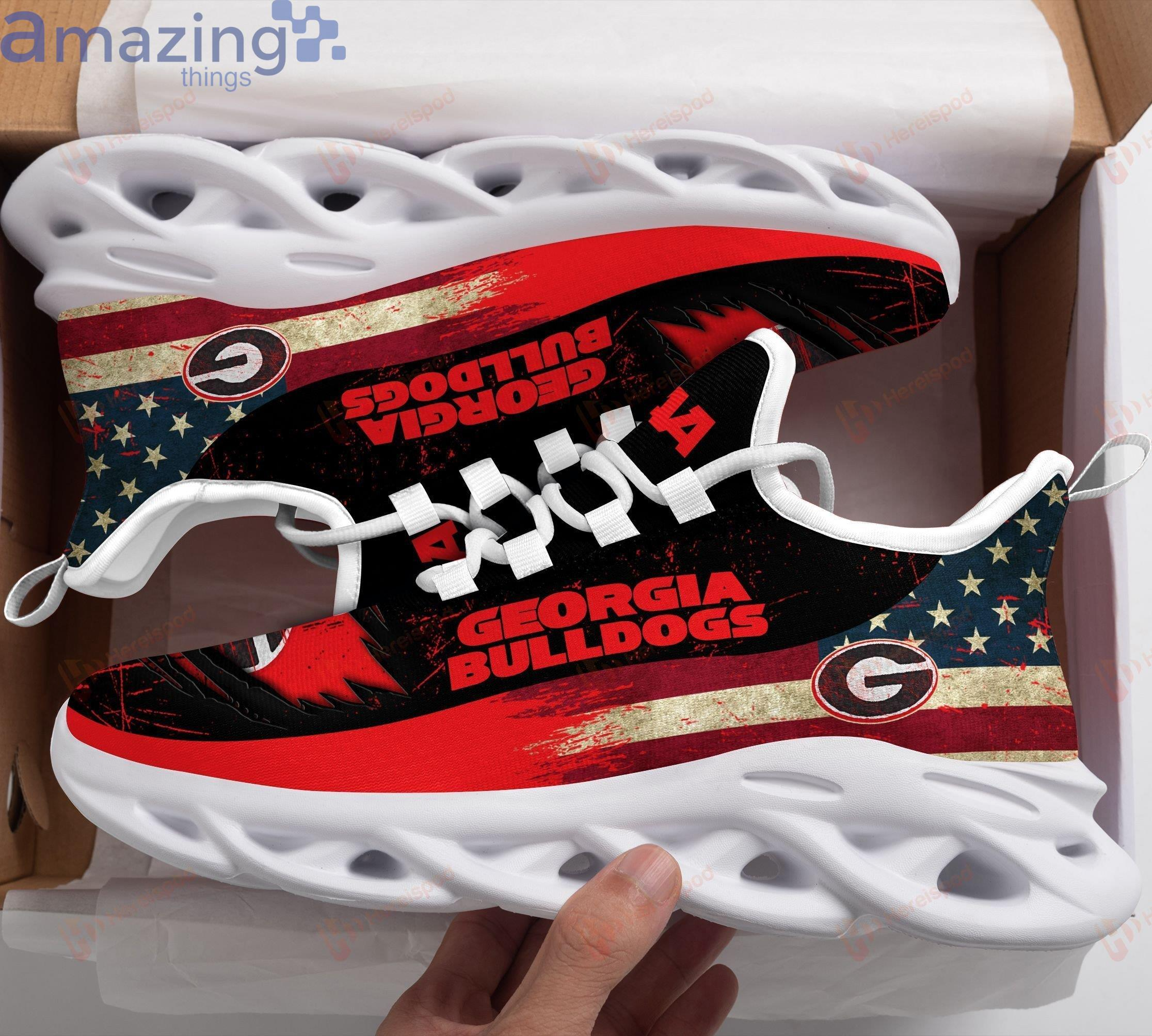 Georgia Bulldogs Max Soul Shoes 03 1 Georgia Bulldogs Max Soul Shoes 03