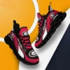 Georgia Bulldogs Red Max Soul Shoes